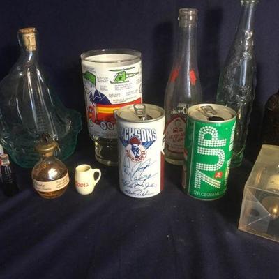 Vintage Bottles & Cans