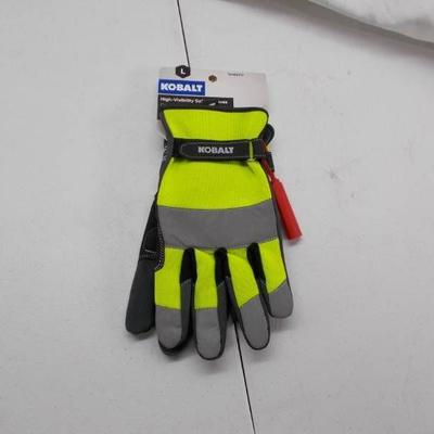 high visibility safety gloves