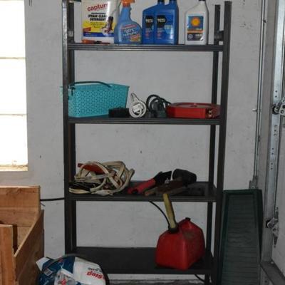 Shelve Unit & Garage Items