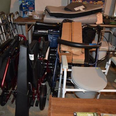 Wheelchairs, Walkers, & Misc. Medical Equipment