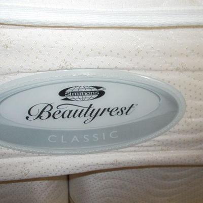 Beautyrest King box spring and mattress plus frame $250