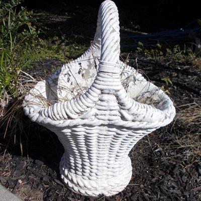 Concrete planter $45 two available