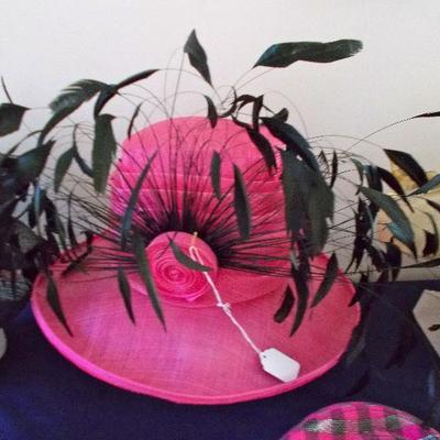 Large selection of straw hats priced individually