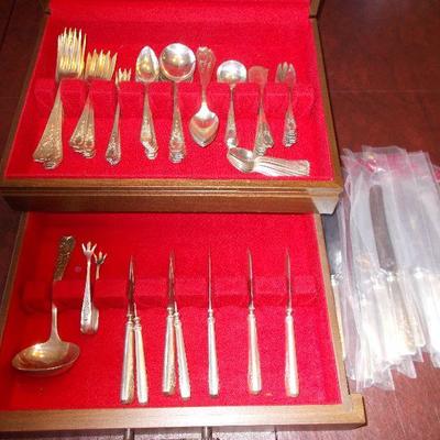 Whiting sterling 1908 Madam Jumel 106 pieces $3,345