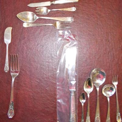 Whiting sterling 1908 Madam Jumel 106 pieces $3,345