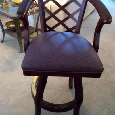 Bar stool $75 seven available
6 @ $75
1 @ $55 
