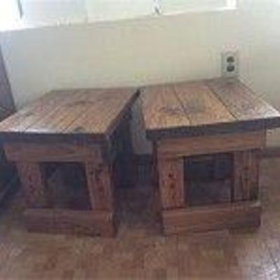 Pinewood Side Tables

