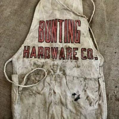 Vintage Bunting Hardware Co. tool apron