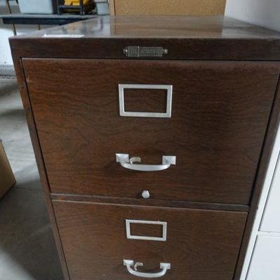 Victor 2 drawer metal filing cabinet.