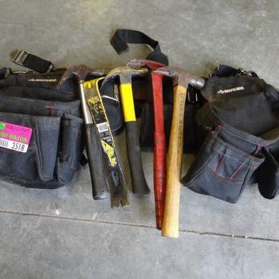 Husky Tool Belt with Tools