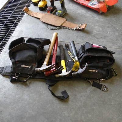 Husky Tool Belt with Tools.