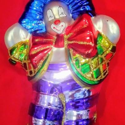 Kurt Adler Polonaise Glass Clown $15.00