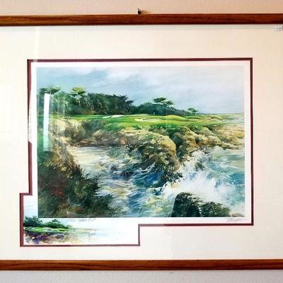 Cypress Point by Tom Lynch 184/950 @ $90 ... comes with certificate.