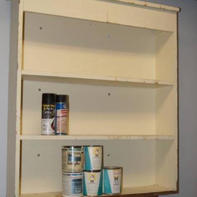 Wall Hanging Shelving Unit - Sturdy - w contents ...