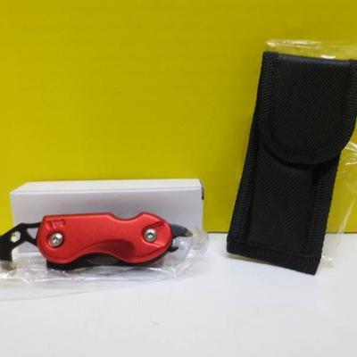 New in box Knife with LED and tool