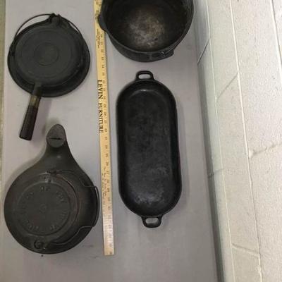 Vintage Cast Iron Cookware
