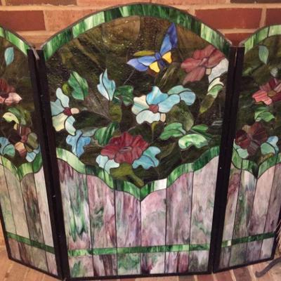 Stained Glass Firescreen.