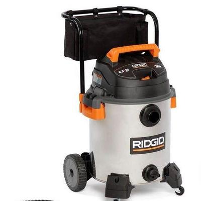 Ridgid Gallon Stainless Steel Wet Dry Vac with Car ...