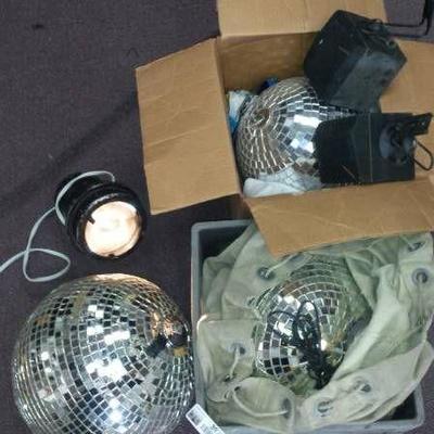 Disco Balls and Speakers