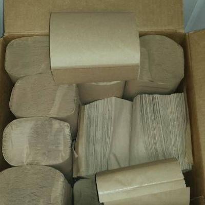 Open Box of Paper Towels