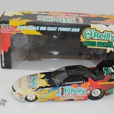 O'Reilly Auto Parts Diecast Funny Car 1 24 Scale