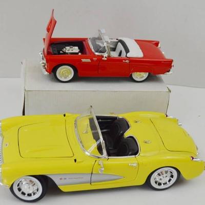 1957 Corvette Die Cast 1 18 Scale and 1976 Thunder ...