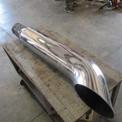 Used Emissions Curved Exhaust Pipe- 48 In Exhaust ...