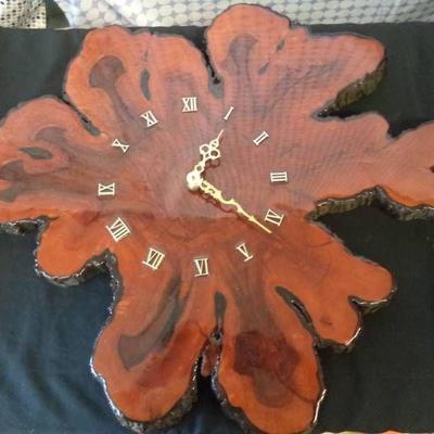 Unique Handmade Wood Clocks