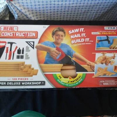 Real Construction 129pc. Super Deluxe Workshop