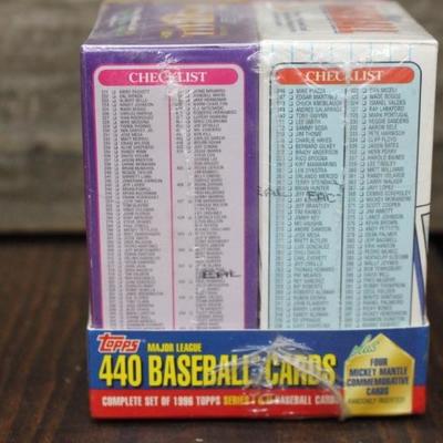 1996 Topps Baseball Cards Unopened