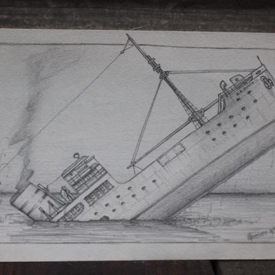 Nautical Pencil Sketches 