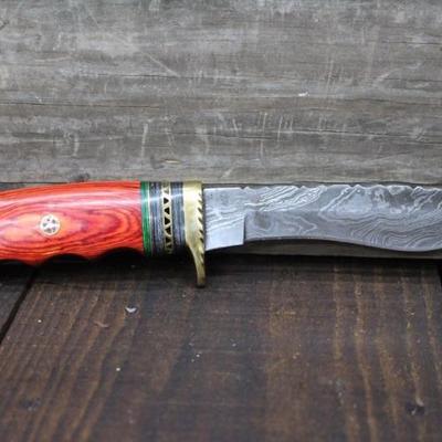 10" Damascus Knife
