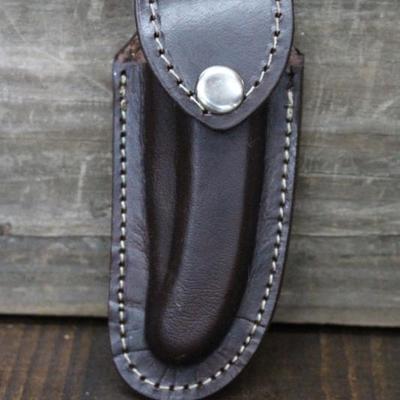 9" Damascus Folding Knife
