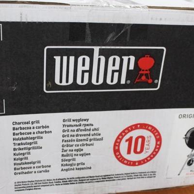 Weber 22" kettle grill