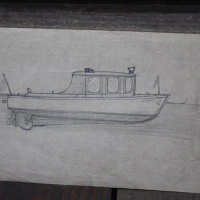 Nautical Pencil Sketches 