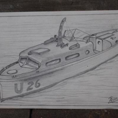 Nautical Pencil Sketches 