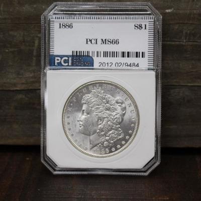 1886-P MS66 Morgan Dollar