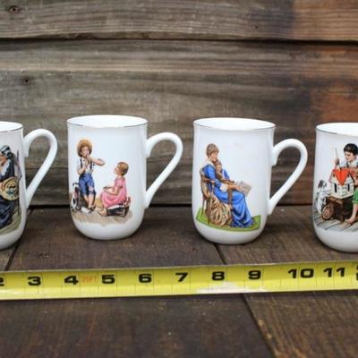 Norman Rockwell Mugs