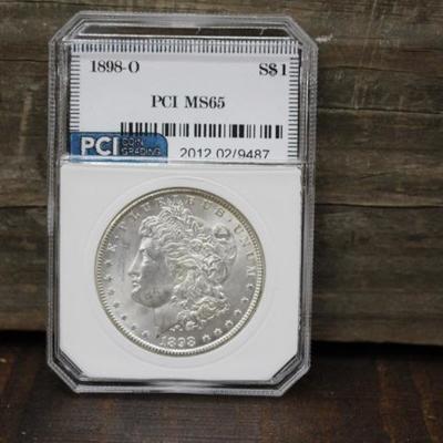 1898-O MS65 Morgan Dollar