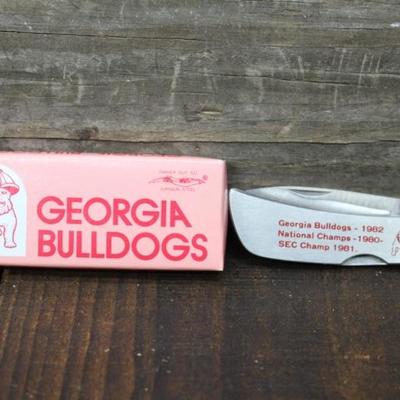 Parker Bros. Georgia Bulldogs Knife