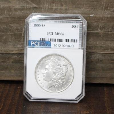 1885-O MS65 Morgan Dollar