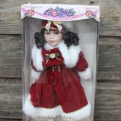 Victorian Seasons Christmas Doll