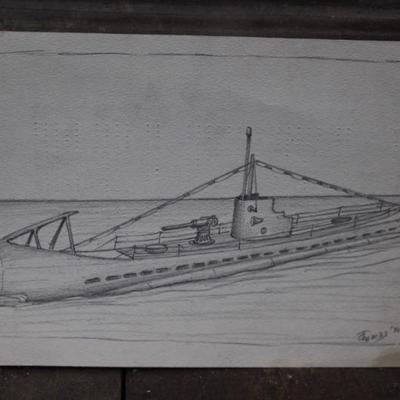 Nautical Pencil Sketches 