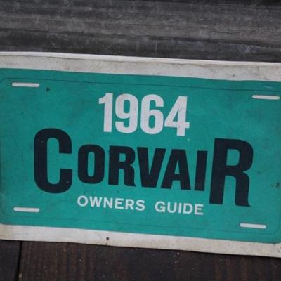 1964 Corvair Owner's Manual