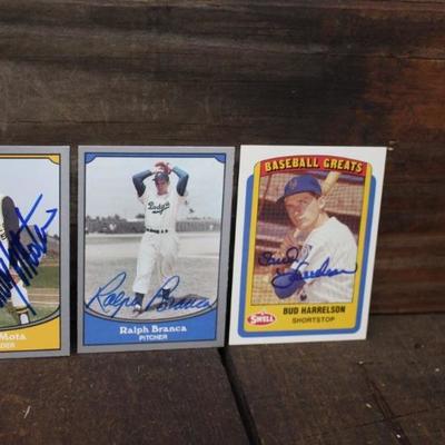 Autographed Sports Cards