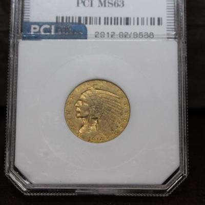 1914-D MS63 Indian Head Gold Piece