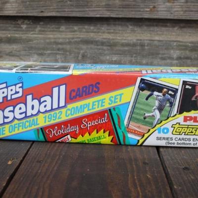 1992 Topps Complete Baseball Card Set Unopened 