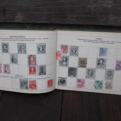 Globe Stamp Book