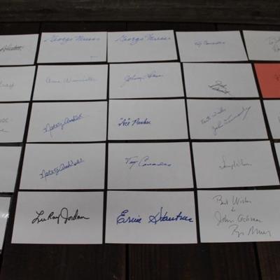 Autographed Sports Cards