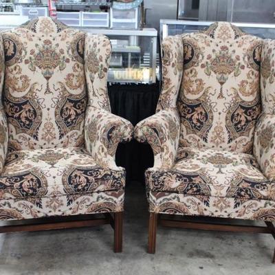 Wing back chairs